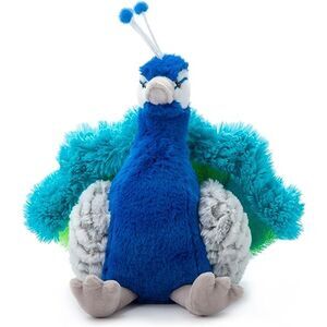 The Petting Zoo 12" Wild Onez Peacock recycled christmas gift NWT